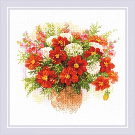Watercolour Dahlias