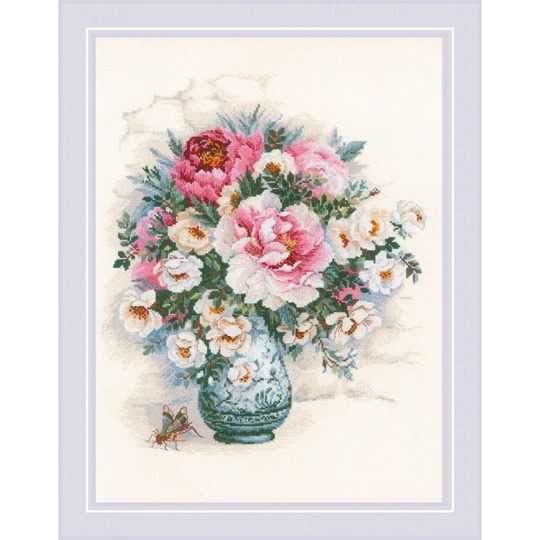 Peonies and Wild Roses