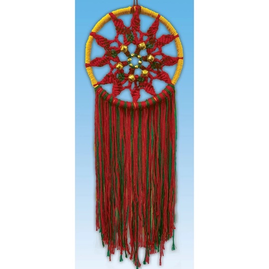 Poinsettia Ring Macrame Kit
