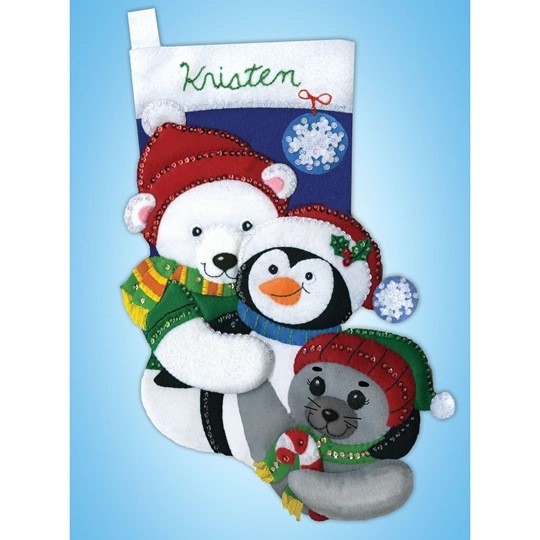 Winter Buddies Stocking