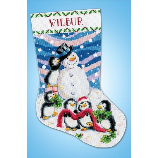 Dressing Frosty Stocking