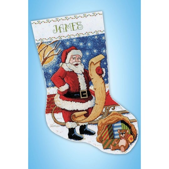 Santa's List Stocking