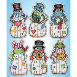 Country Snowmen Ornaments
