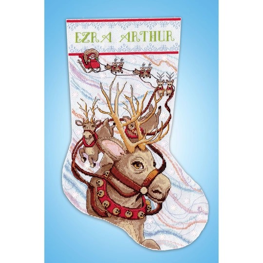 Reindeer Ride Stocking
