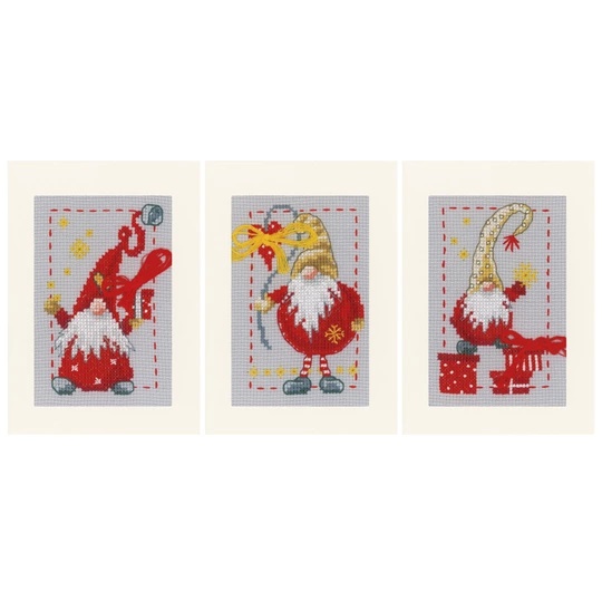Christmas Scandi Gnomes Cards 