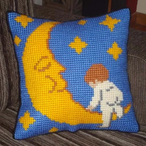 Baby on the moon