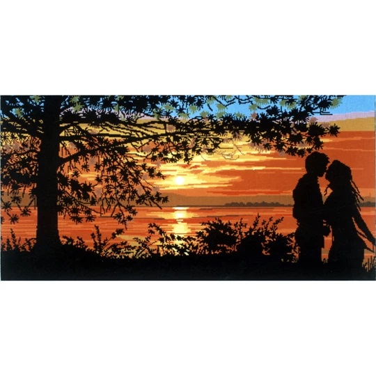 Kiss at Sunset