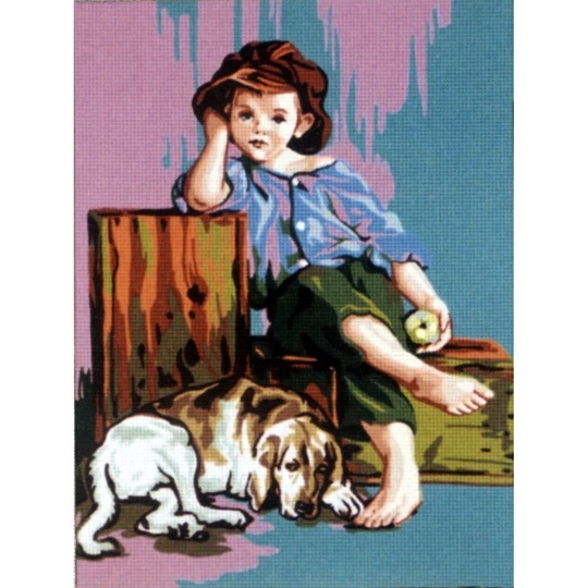 Boy with a Dog