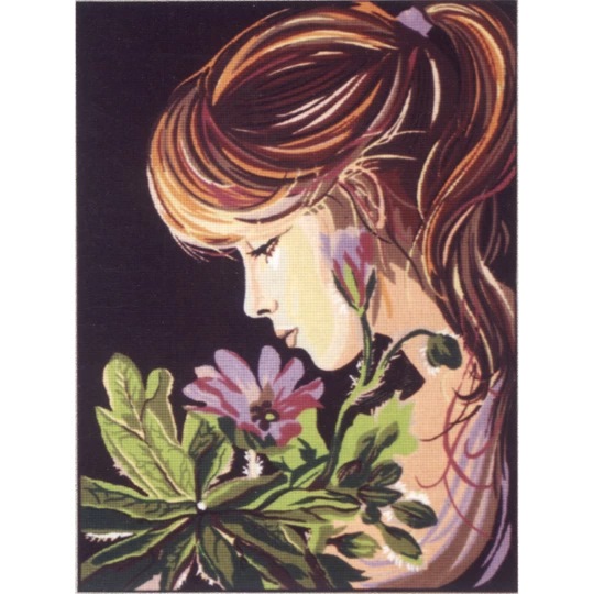 Girl with Anemone