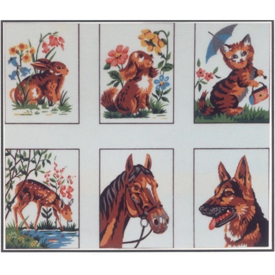 Collection of Six Animals A