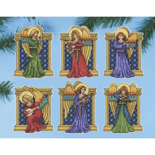 Medieval Angels Ornaments