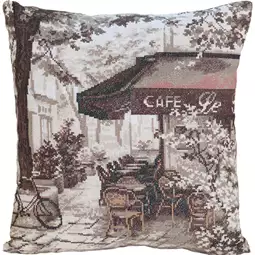 Paris Café Cushion