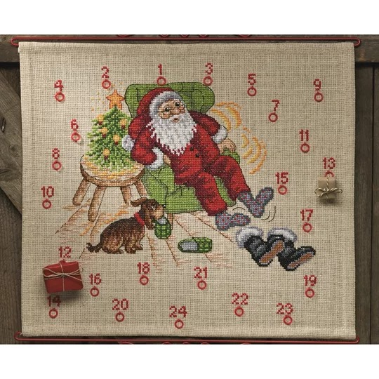 Santa Slippers Advent