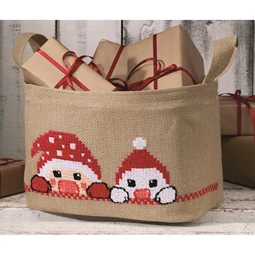 Santa and Snowman Bag