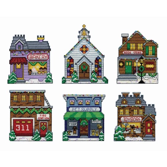 Winter Village Ornaments
