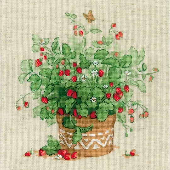 Strawberries in a Pot