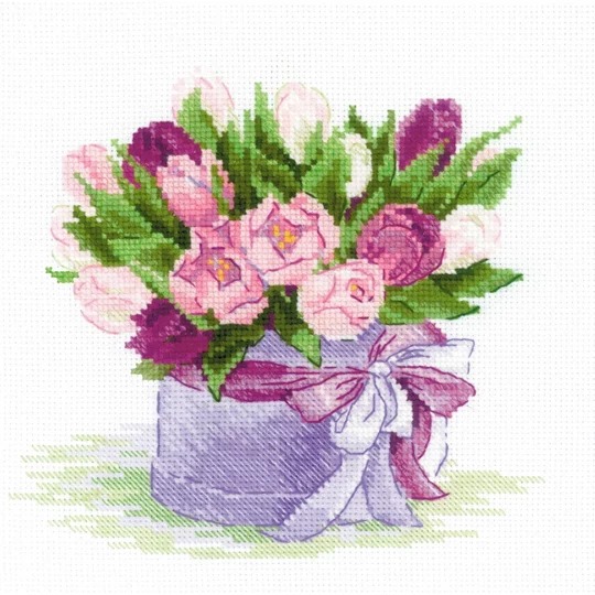 Tulips Hat Box