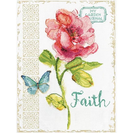 Pink Floral - Faith