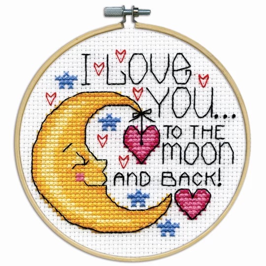 Moon with Hoop