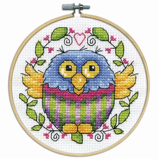 Owl with Hoop