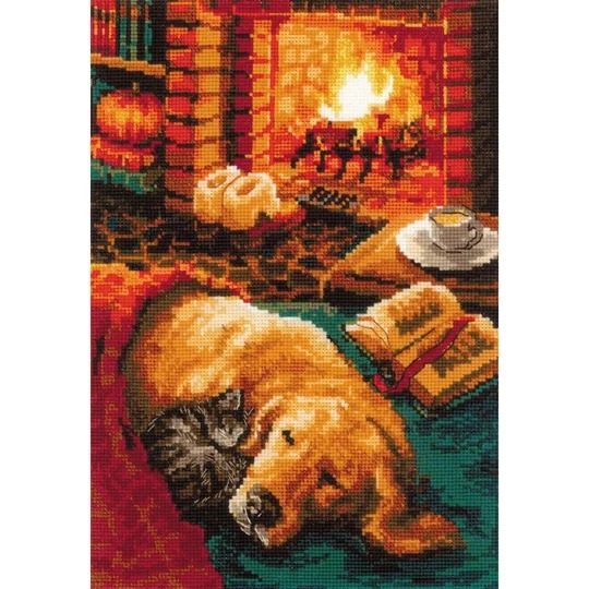 By the Fireplace