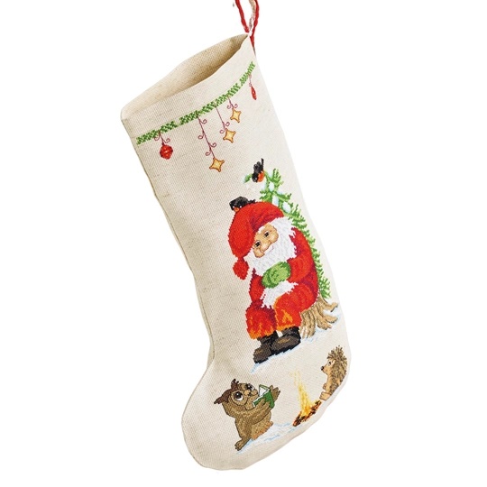 Reading Owl Stocking