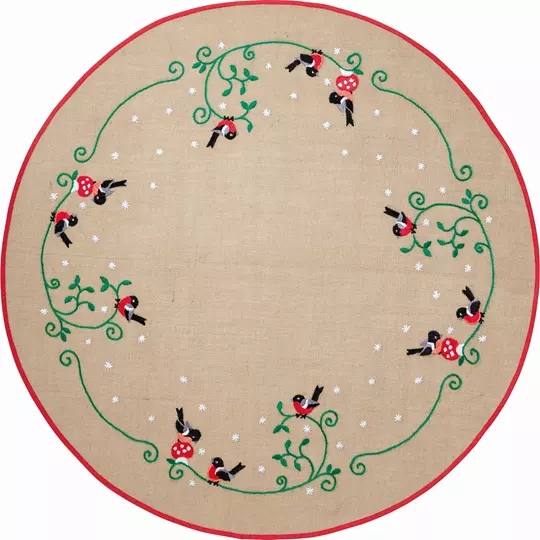 Bullfinch Tree Skirt/Mat