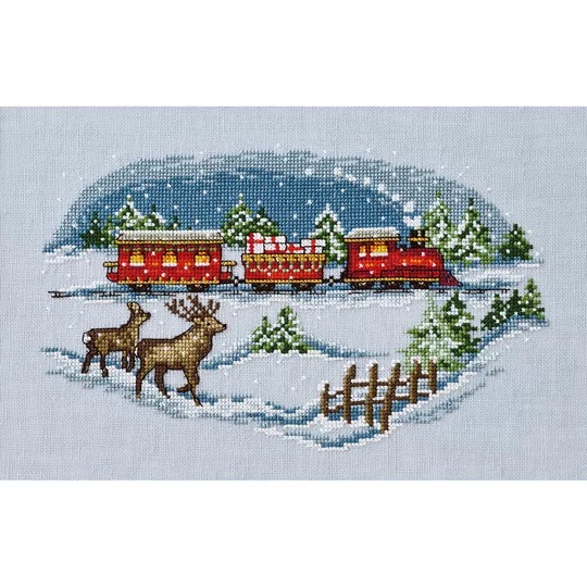 Red Christmas Train - Aida