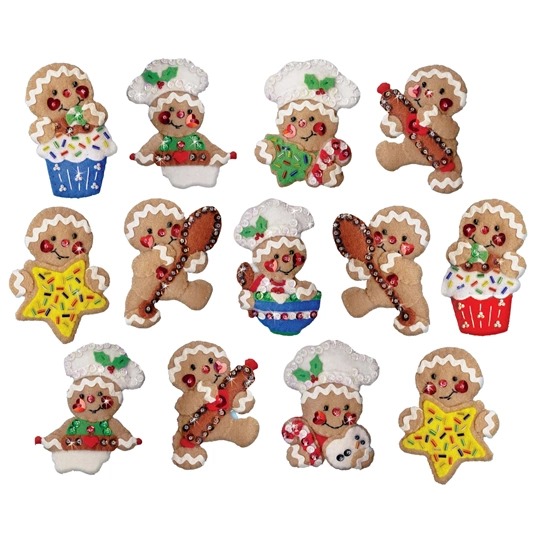 Gingerbread Chef Ornaments