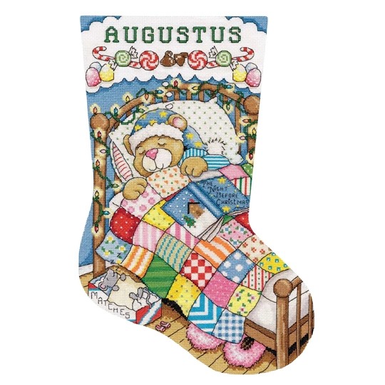 Sleepy Bear Stocking