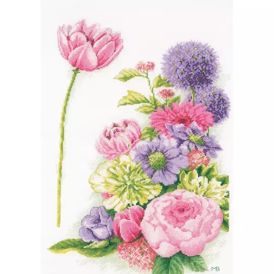 Floral Cotton Candy - Aida