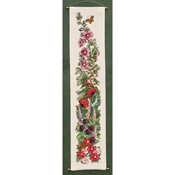 Flowers and Butterflies Banner