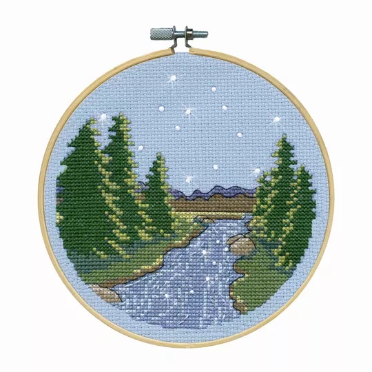 Starry Night with Hoop