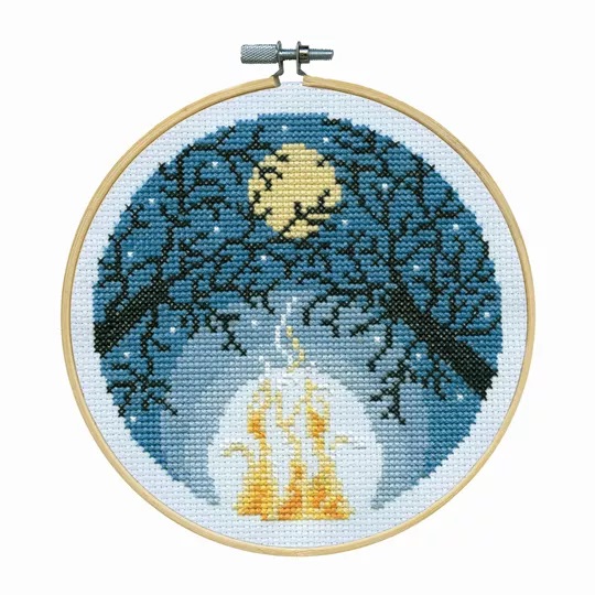 Campfire with Hoop