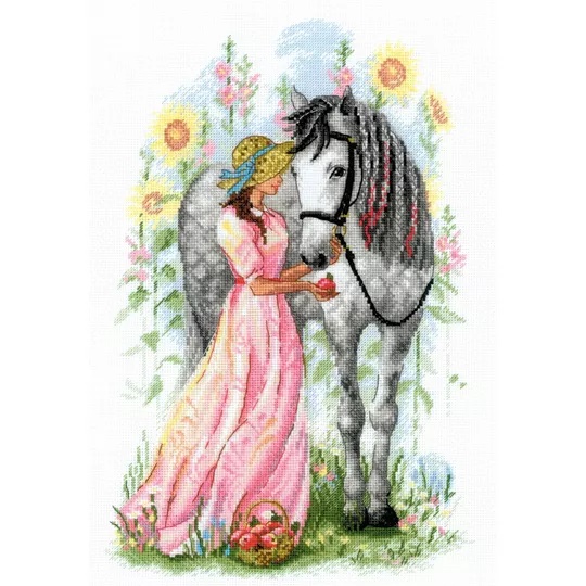 Girl with Horse