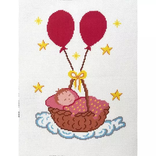 Pink Baby Basket