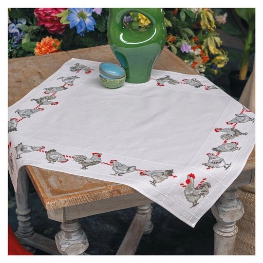 Chickens Tablecloth 