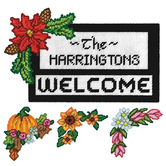 Seasonal Welcome Sign