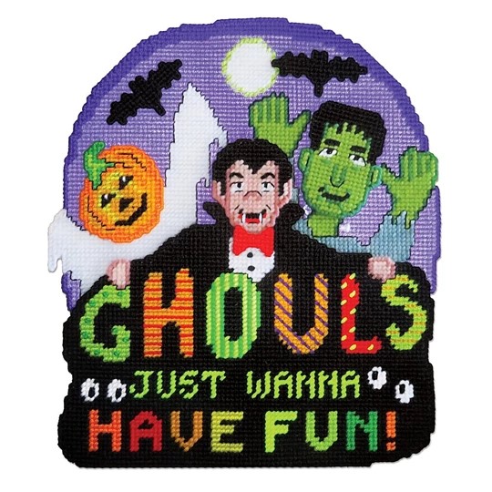 Ghouls Having Fun Sign