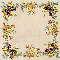 Butterfly Summer Tablecloth