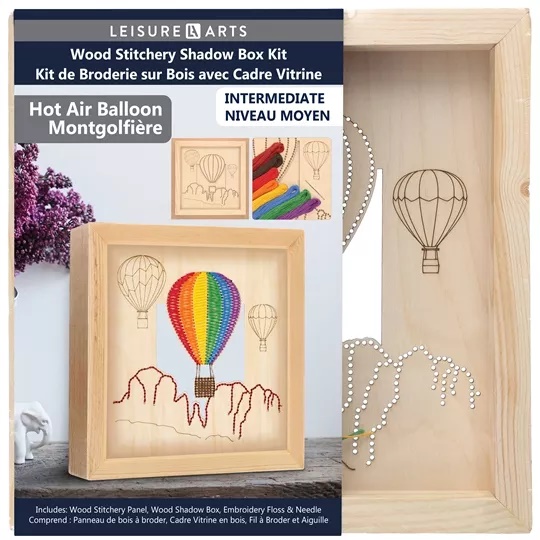 Shadow Box Hot Air Balloon