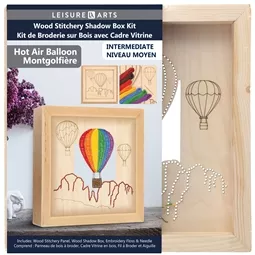 Shadow Box Hot Air Balloon
