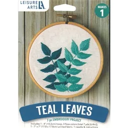 Teal Leaves
