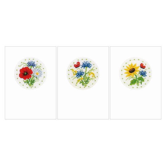Field Flowers Greetings Cards 