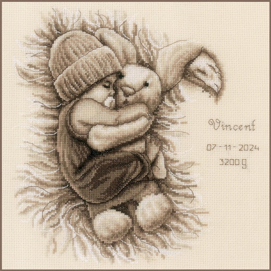 Baby with Bunny 