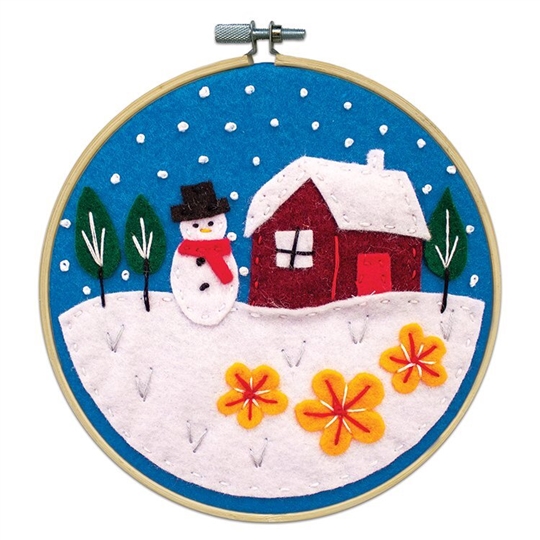 Snowman Scene