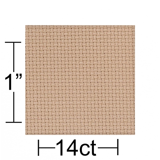 18 count Antique Aida 15 x 18 Inches