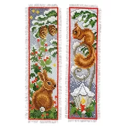 Rabbit and Squirrel Bookmarks 