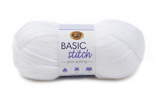 Basic Stitch Anti Pilling - White 100g