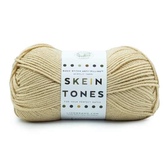 Basic Stitch Anti Pilling Skein Tones - Almond 100g